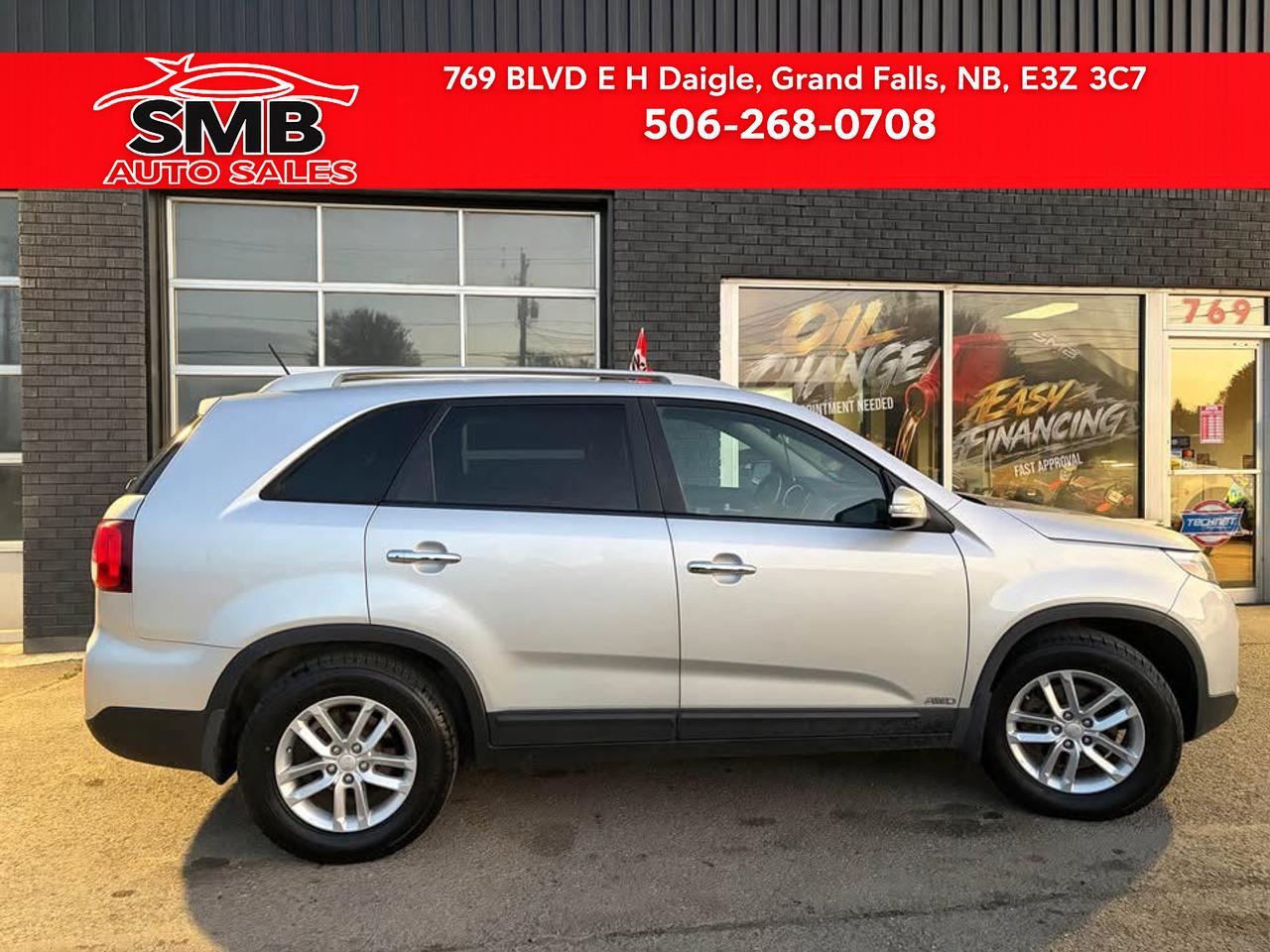 Silver 2015 Kia Sorento SUV / Crossover All-Wheel Drive Automatic