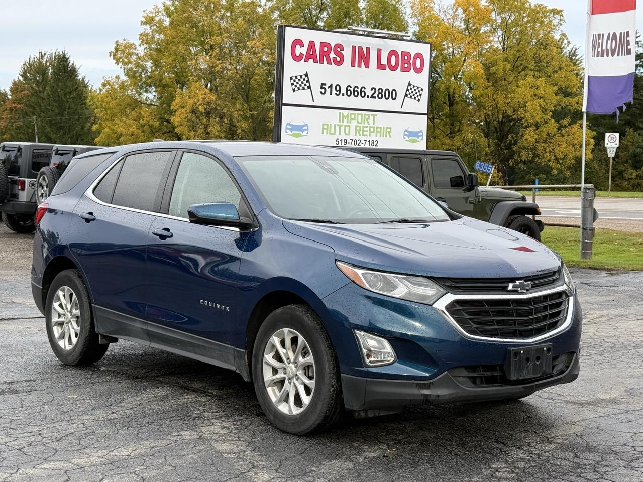 Blue 2020 Chevrolet Equinox SUV / Crossover Front-Wheel Drive Automatic