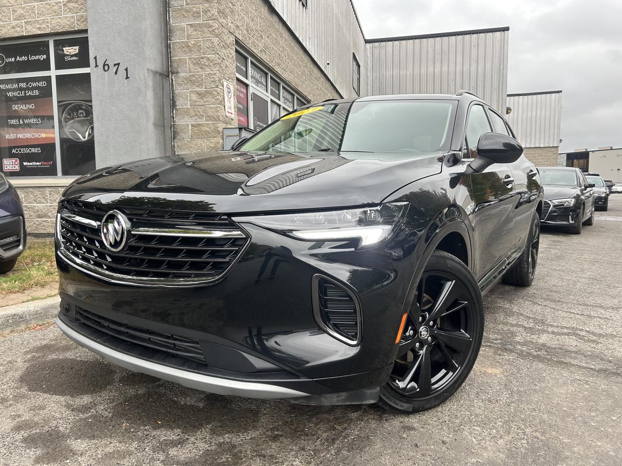 Black 2023 Buick Envision SUV / Crossover All-Wheel Drive Automatic