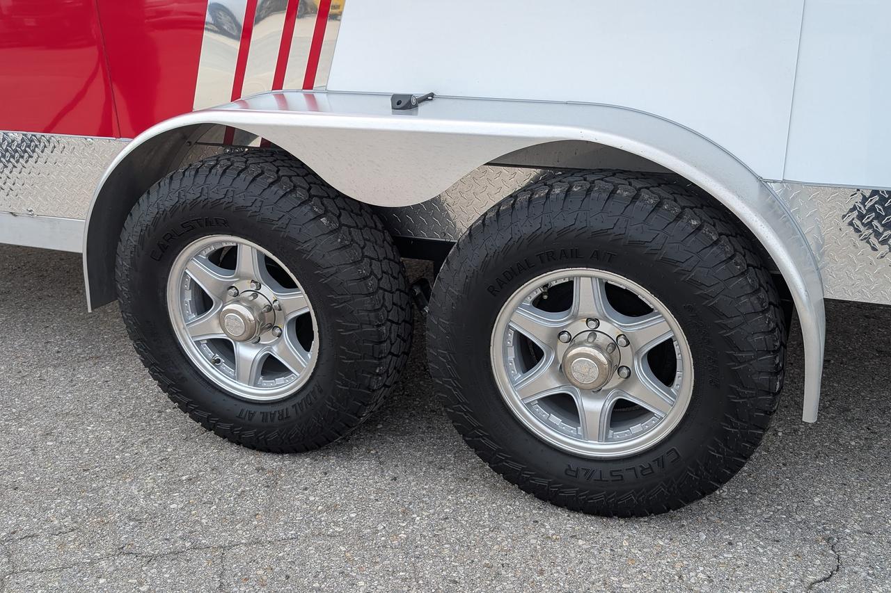 2026 Canadian Trailer Company 7x16 V-Nose Cargo Trailer Aluminum Tandem Axle Photo7