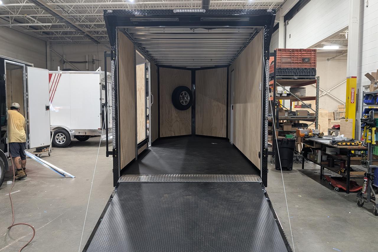 2026 Canadian Trailer Company 7x16 V-Nose Cargo Trailer Aluminum Tandem Axle Photo5