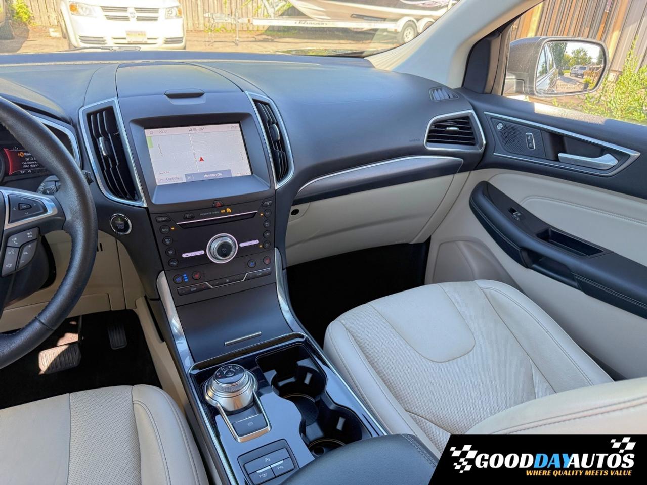 2019 Ford Edge Titanium ONE OWNER CLEAN CARFAX 15 SERVICE RECORDS Photo