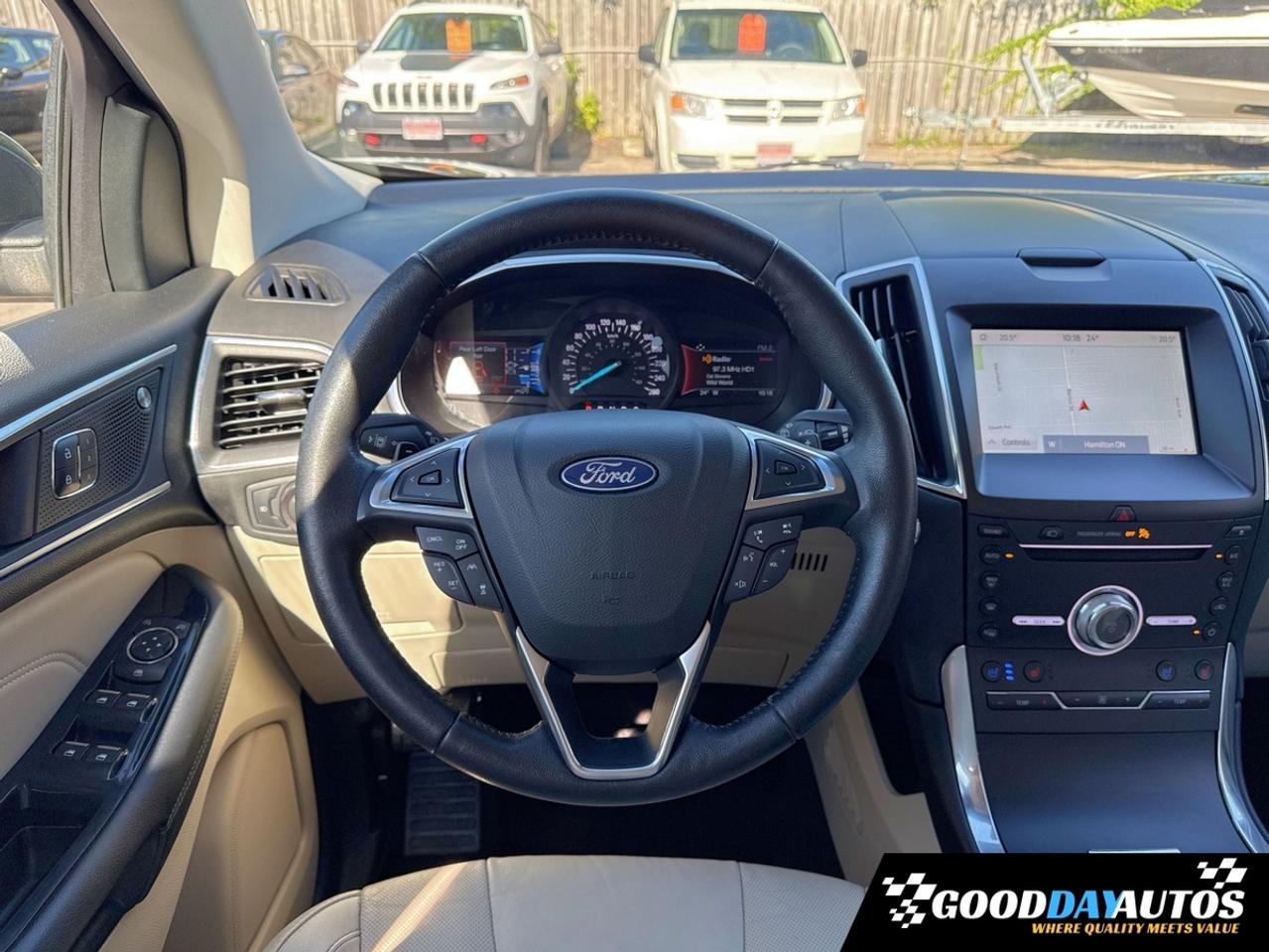2019 Ford Edge Titanium ONE OWNER CLEAN CARFAX 15 SERVICE RECORDS Photo