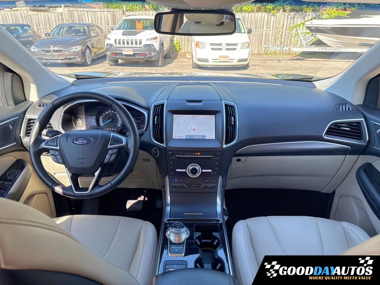 2019 Ford Edge Titanium ONE OWNER CLEAN CARFAX 15 SERVICE RECORDS Photo