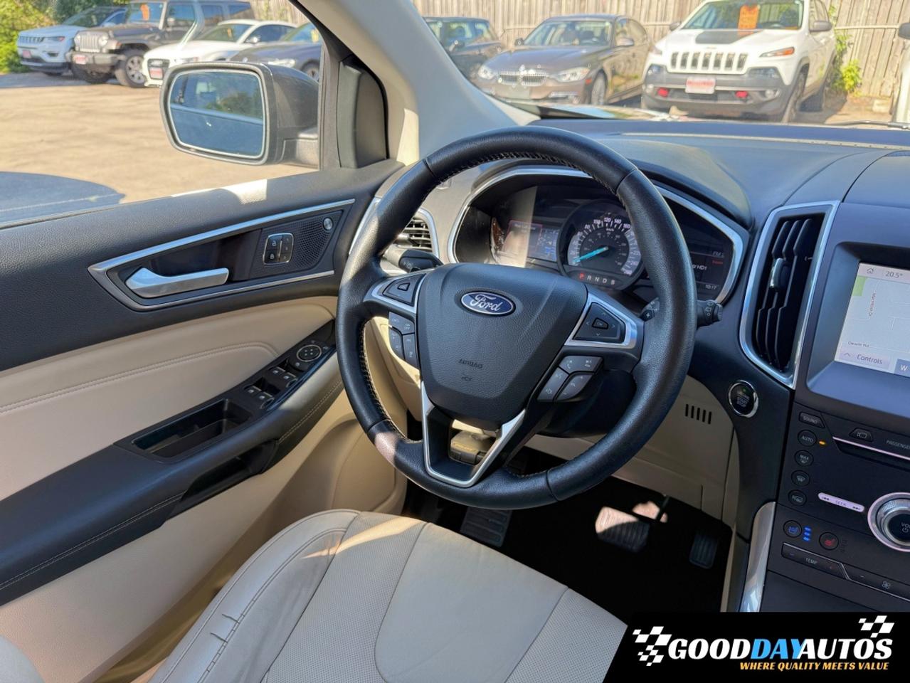 2019 Ford Edge Titanium ONE OWNER CLEAN CARFAX 15 SERVICE RECORDS Photo