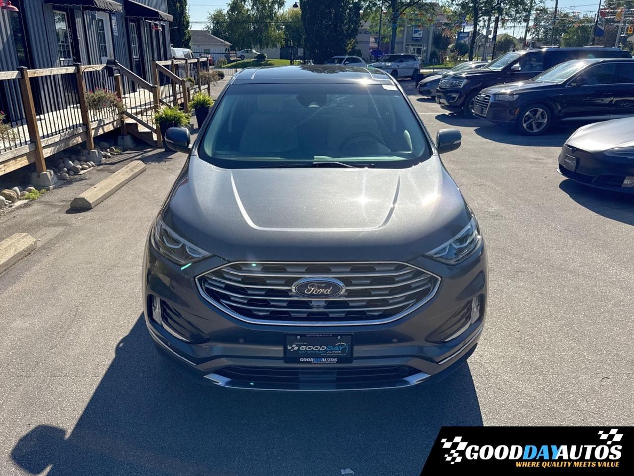 2019 Ford Edge Titanium ONE OWNER CLEAN CARFAX 15 SERVICE RECORDS Photo
