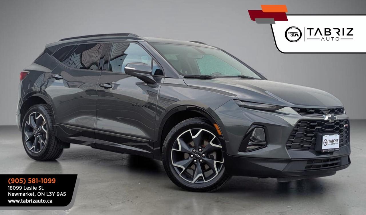 2020 Chevrolet Blazer RS/AWD/NAV/BSM/Leather/Carplay Photo0