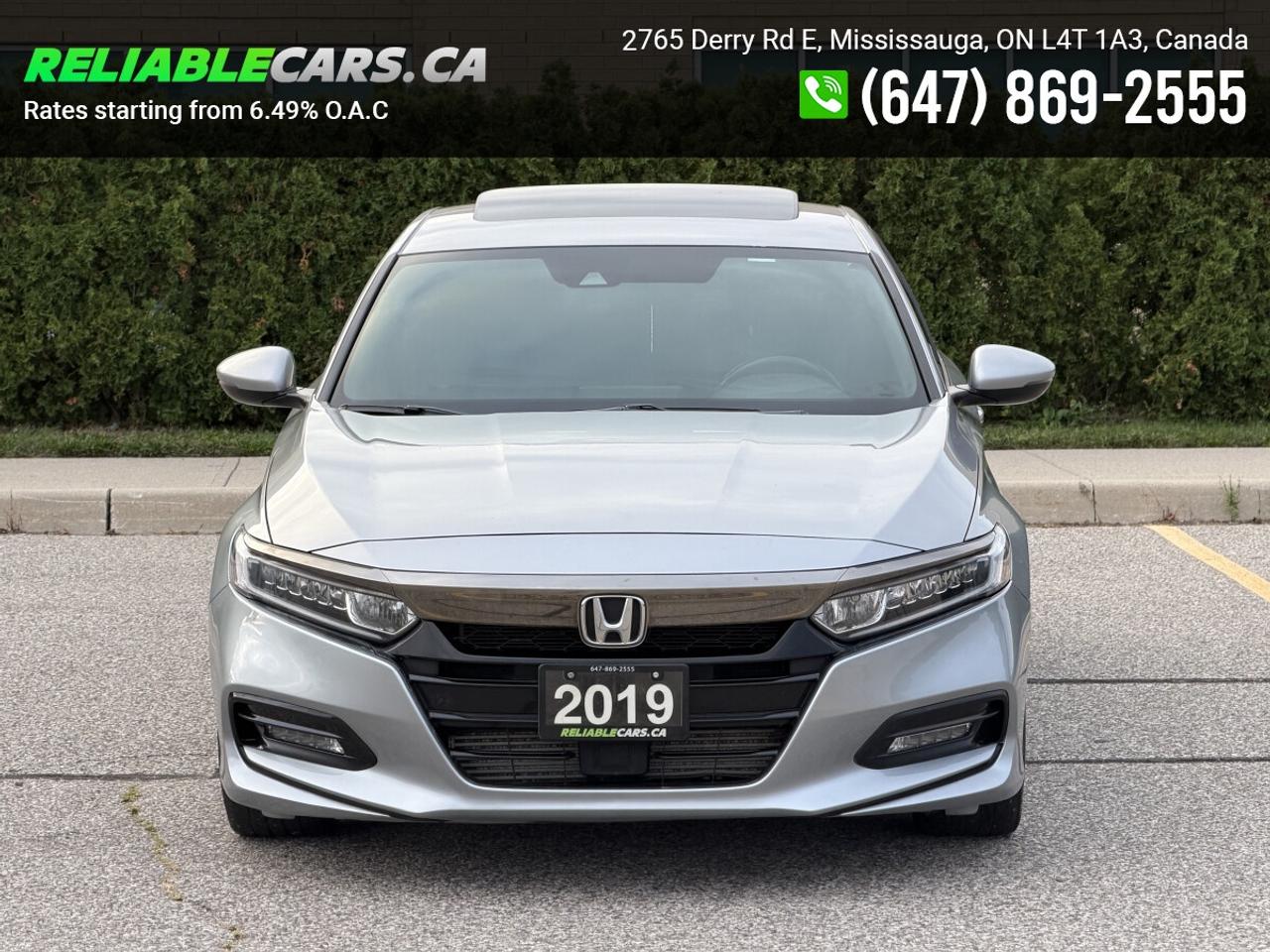 2019 Honda Accord SPORT | No-Accident | Sunroof | Leather Mix | Load Photo