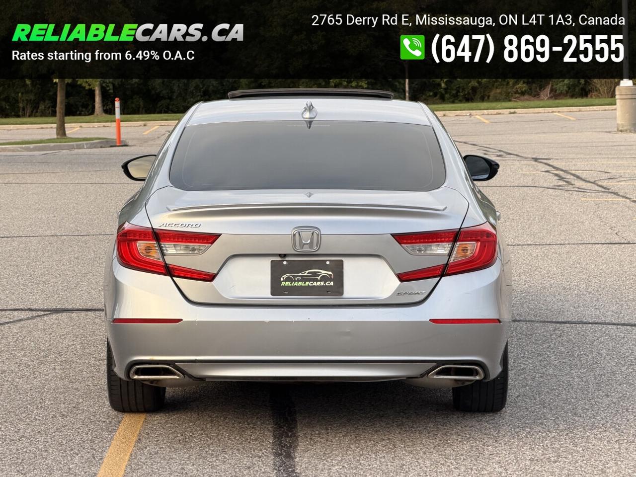 2019 Honda Accord SPORT | No-Accident | Sunroof | Leather Mix | Load Photo