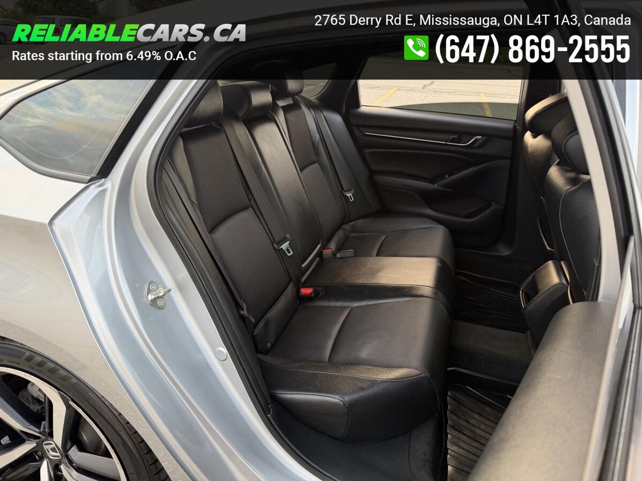 2019 Honda Accord SPORT | No-Accident | Sunroof | Leather Mix | Load Photo