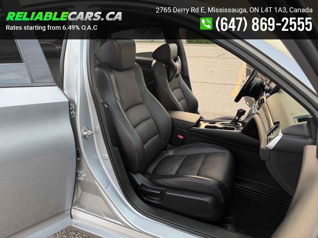 2019 Honda Accord SPORT | No-Accident | Sunroof | Leather Mix | Load Photo