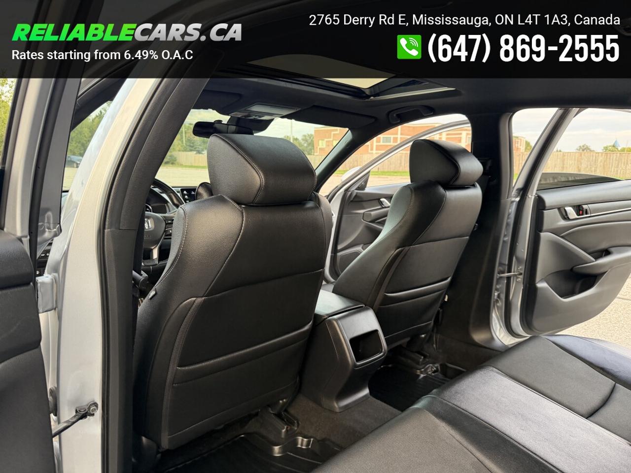 2019 Honda Accord SPORT | No-Accident | Sunroof | Leather Mix | Load Photo