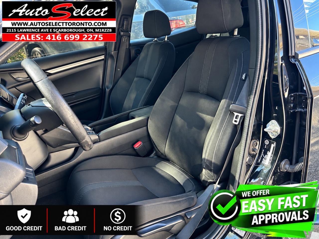 2017 Honda Civic LX **Rare 6 Speed** Backup Camera - Apple Carplay Photo