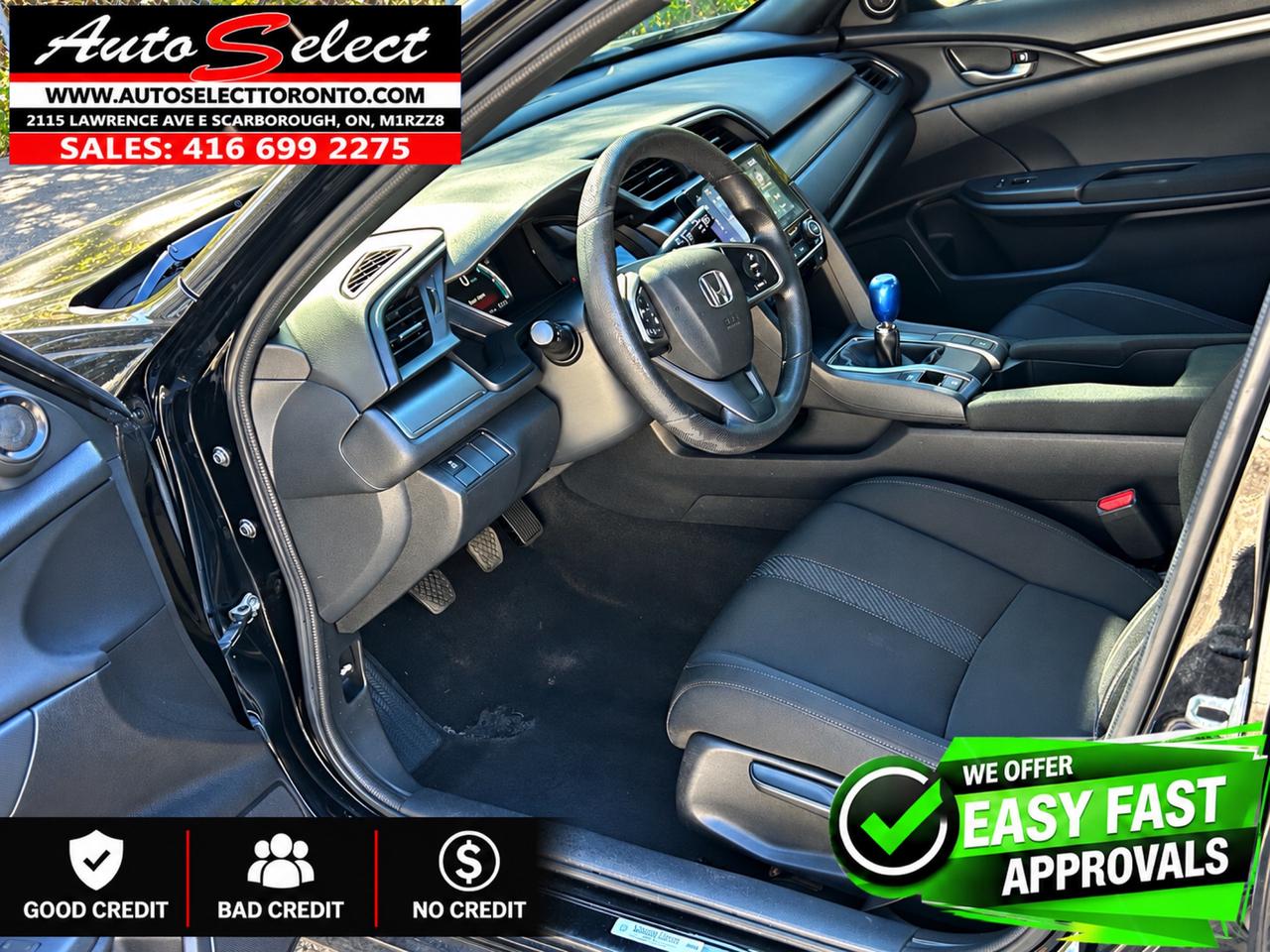2017 Honda Civic LX **Rare 6 Speed** Backup Camera - Apple Carplay Photo