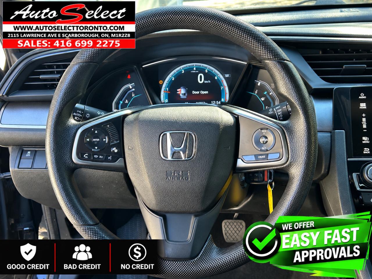 2017 Honda Civic LX **Rare 6 Speed** Backup Camera - Apple Carplay Photo