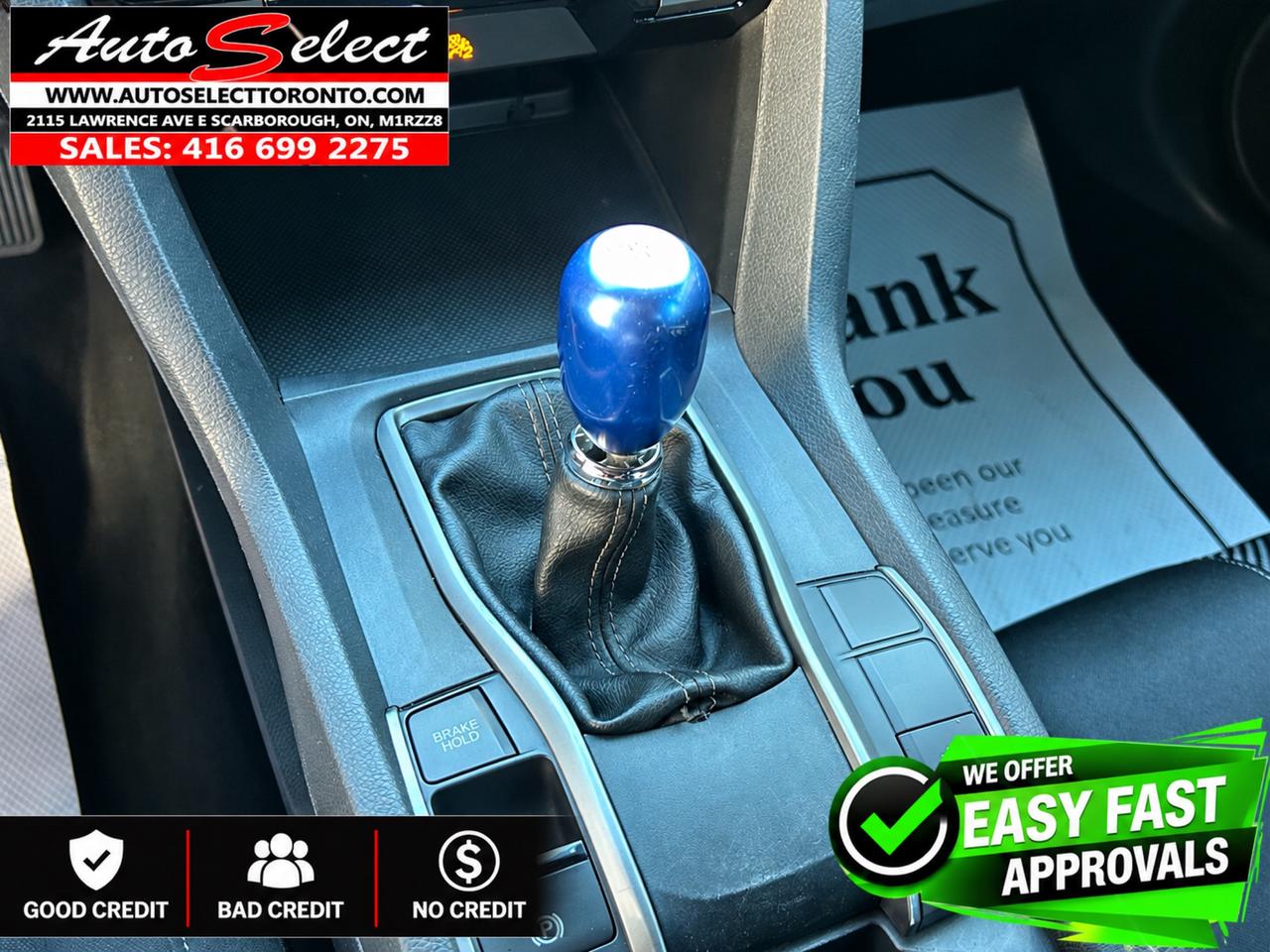 2017 Honda Civic LX **Rare 6 Speed** Backup Camera - Apple Carplay Photo