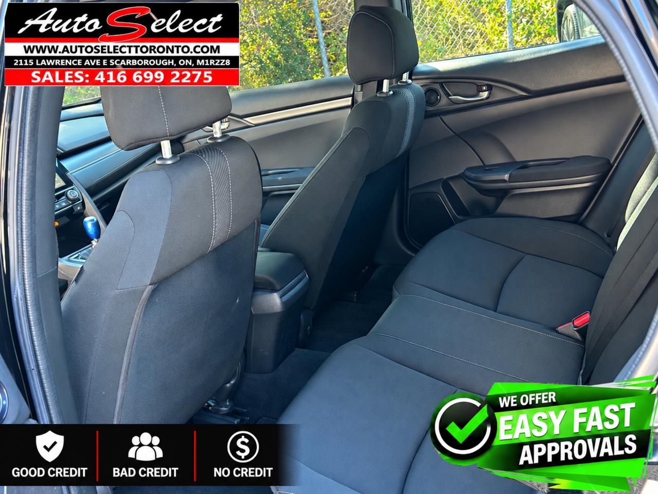 2017 Honda Civic LX **Rare 6 Speed** Backup Camera - Apple Carplay Photo
