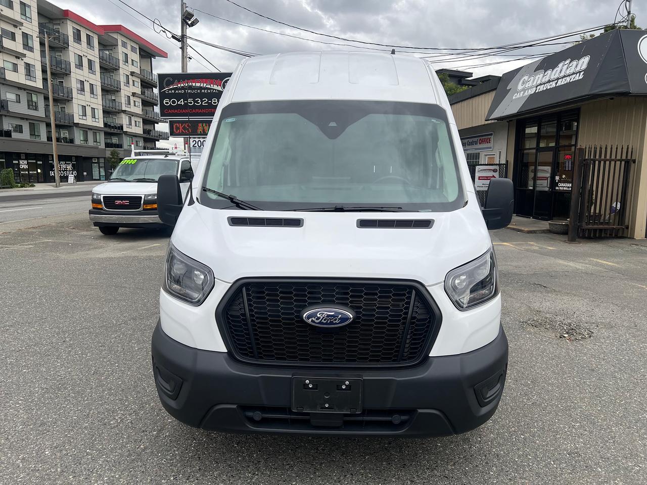 2023 Ford Transit Cargo Van T-350 148" EL Hi Rf 9500 GVWR RWD Photo