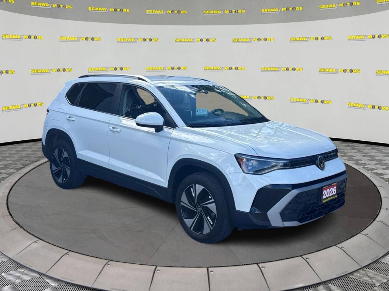 White 2026 Volkswagen Taos SUV / Crossover All-Wheel Drive Automatic