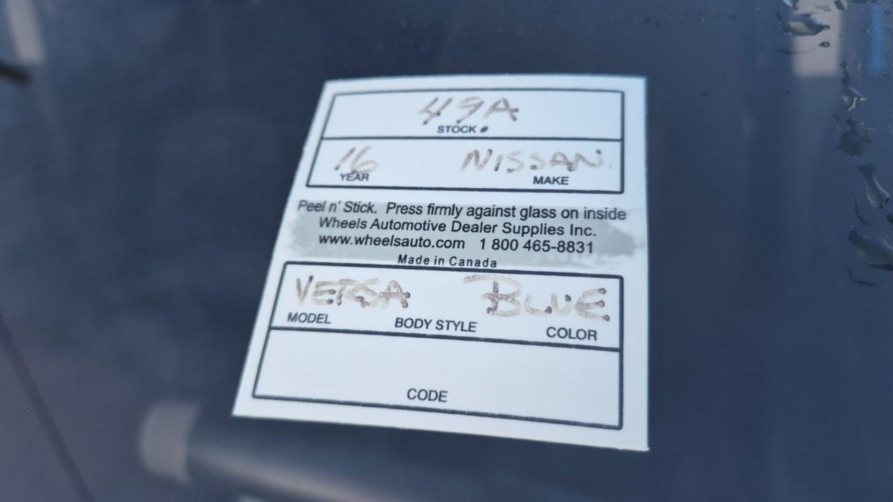 2016 Nissan Versa Note SV, AUTO, HATCH, ONLY 112KMS, GREAT ON FUEL, CERT Photo