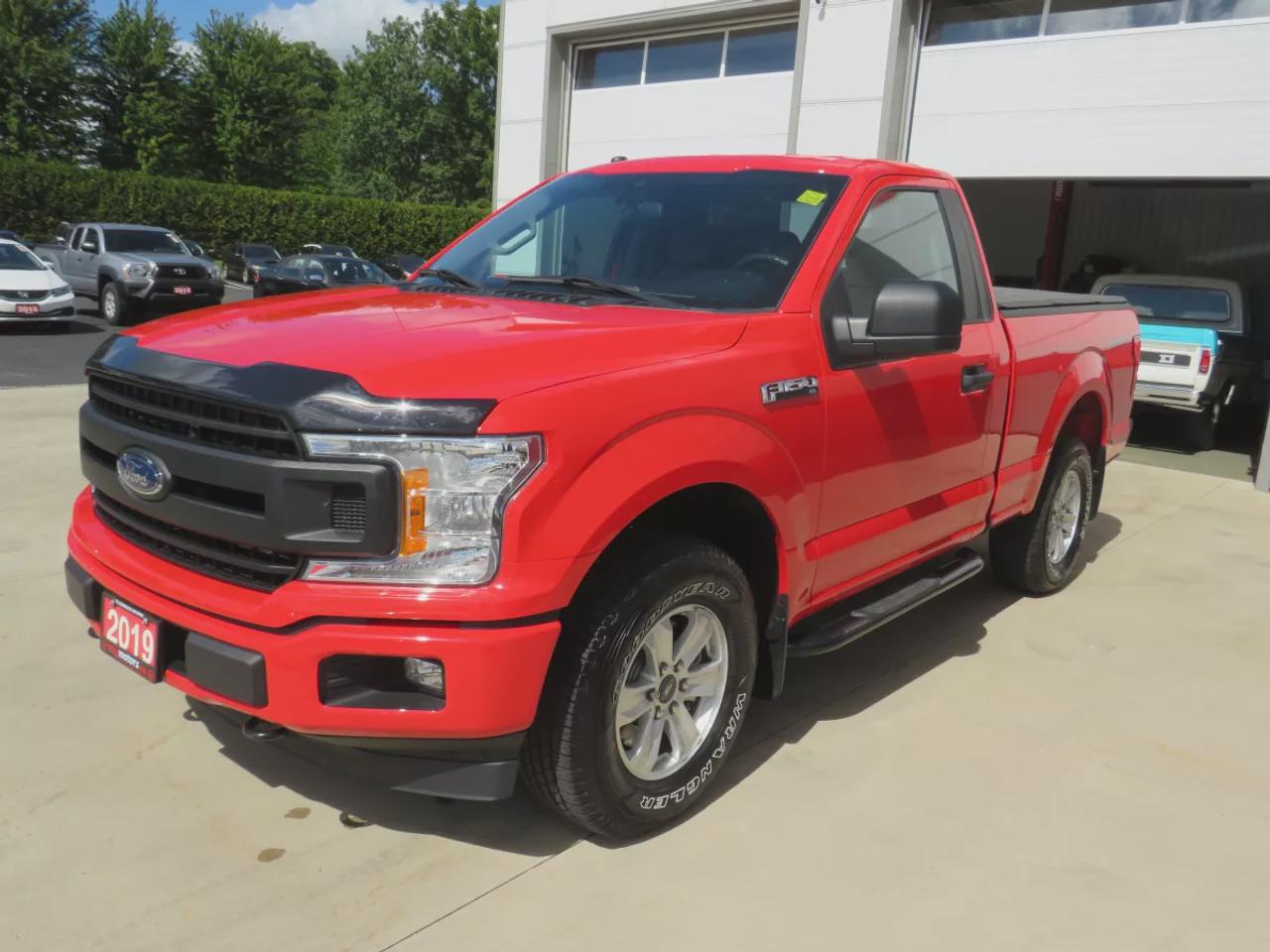 2019 Ford F-150 XL | 4WD | Automatic | Regular Cab | XL Sport Appearance Package |  Alloy Wheels | Cruise Control | Back-Up Camera | Rear Park Assist | Pre-Collision Assist | Automatic Emergency Braking | Fog Lights | Tailgate Step | Trailer Tow Package | Pro Trailer Bac Photo
