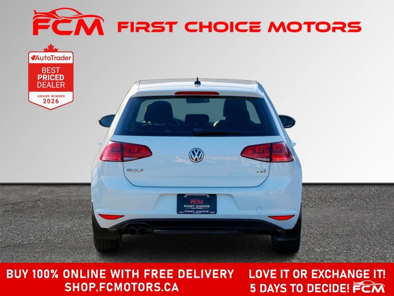 2017 Volkswagen Golf TSI | FULLY CERTIFIED WITH WARRANTY Photo
