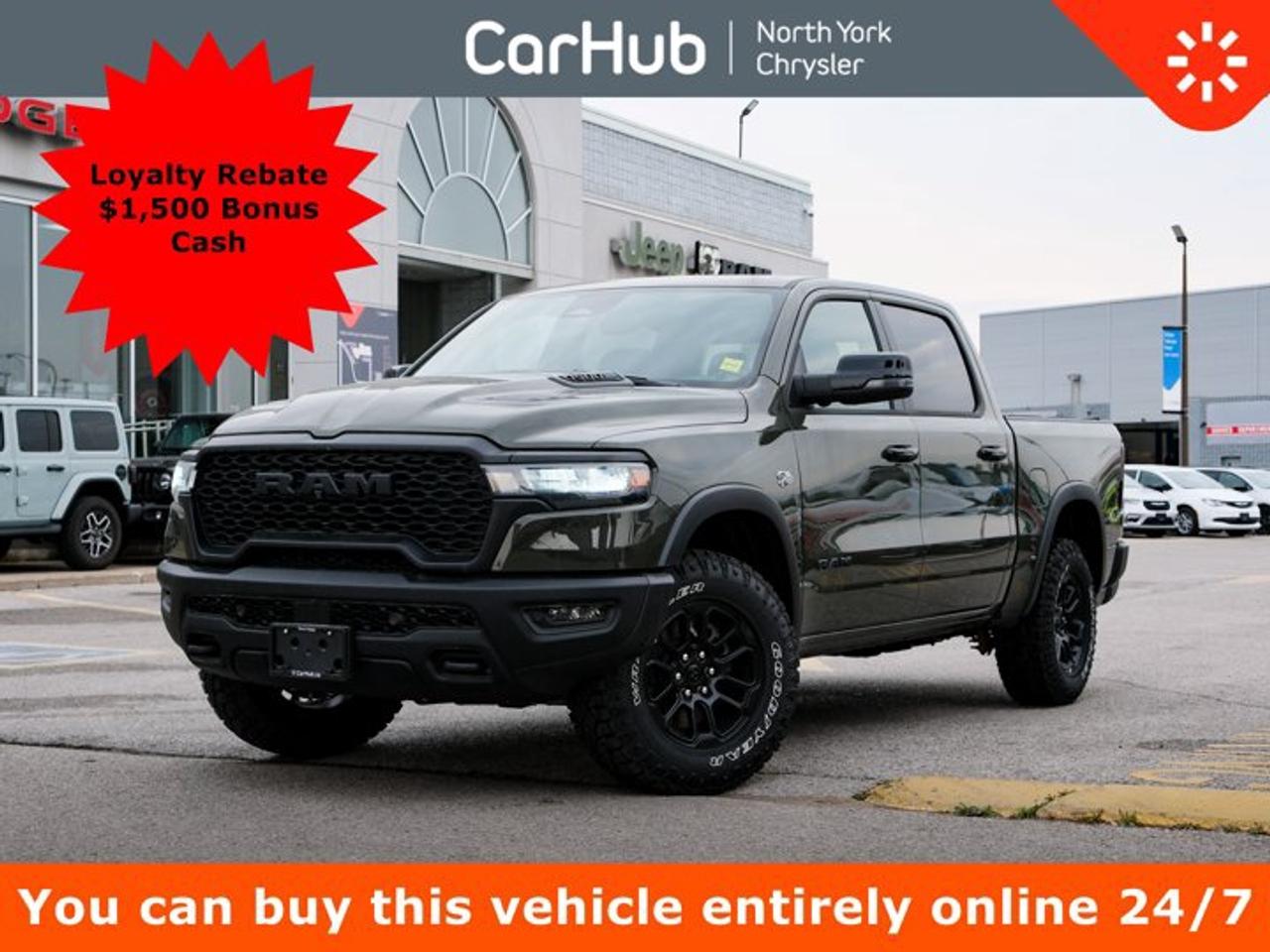 2026 RAM 1500 Rebel HEMI Crew Cab 5'7" Box 5.7L HEMI V8 eTorque | Rebel Level 2 Equipment Group | Advanced Safety Group II Photo