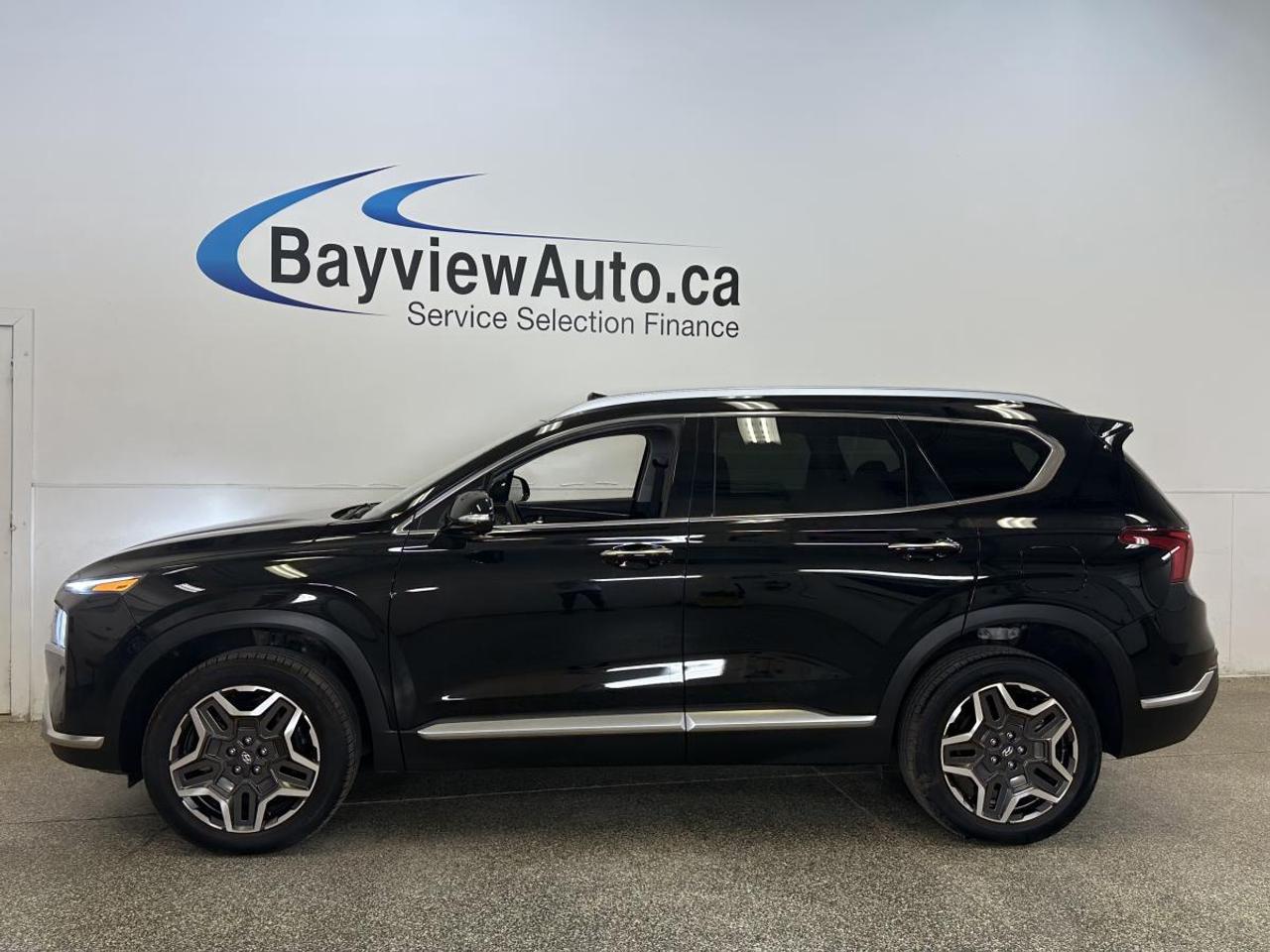 2023 Hyundai Santa Fe HEV Luxury LUXURY/HYBRID/AWD/LEATHER/PANOROOF/NAV/OFF 1 OWNER LEASE! Photo