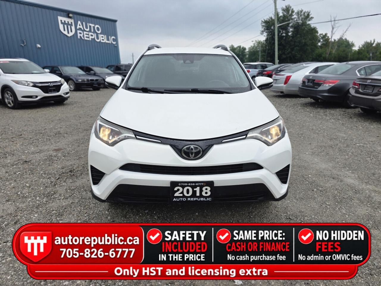 2018 Toyota RAV4 LE Certified One Owner No Accidents Photo