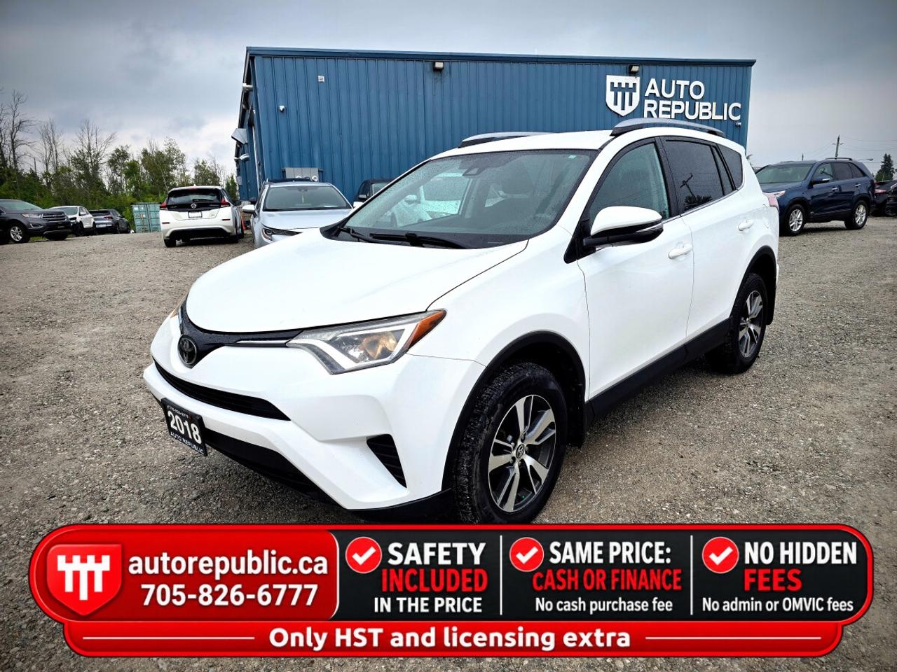 2018 Toyota RAV4 LE Certified One Owner No Accidents Photo0