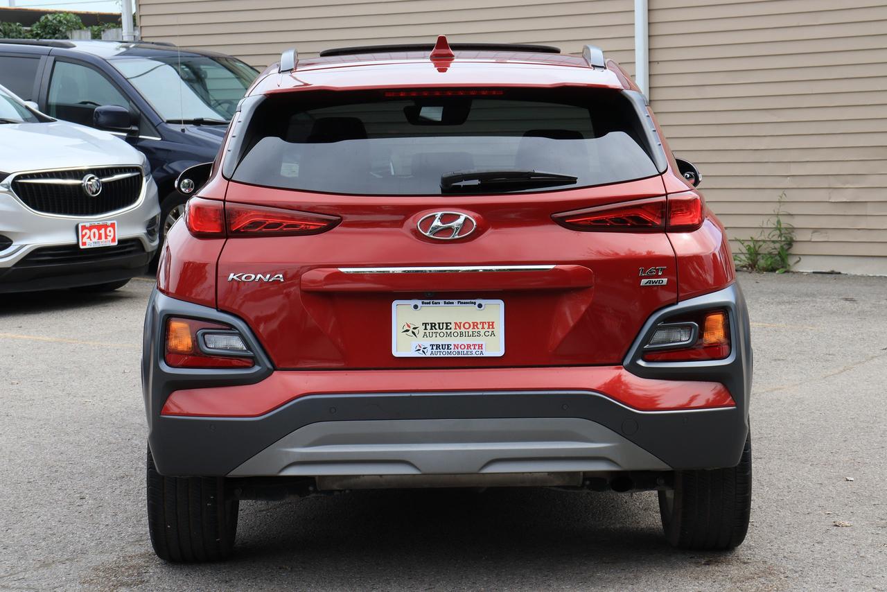 2020 Hyundai KONA Ultimate | AWD | Leather | Roof | Nav | Cam | BSM Photo8