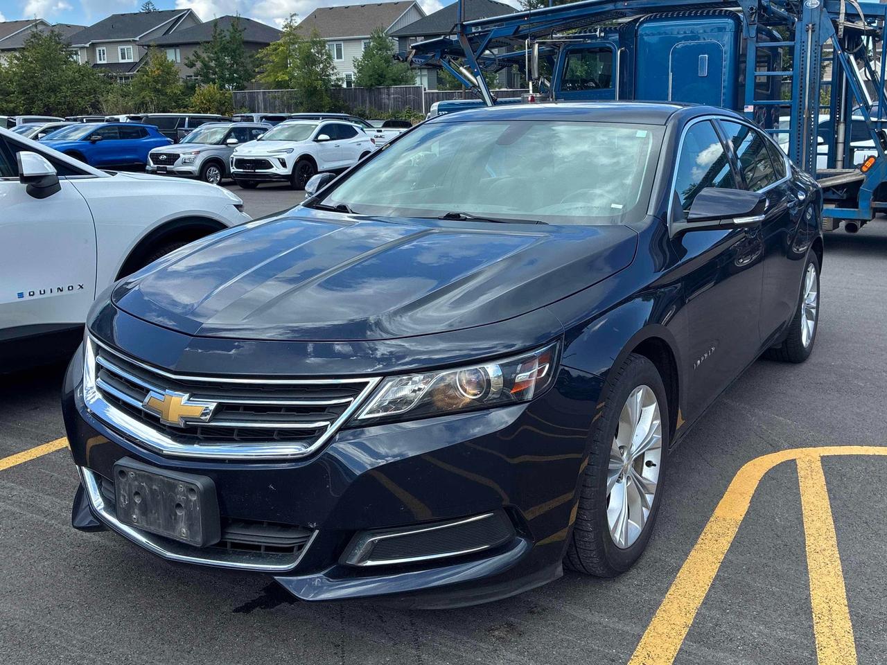 Blue 2015 Chevrolet Impala Sedan Front-Wheel Drive Automatic