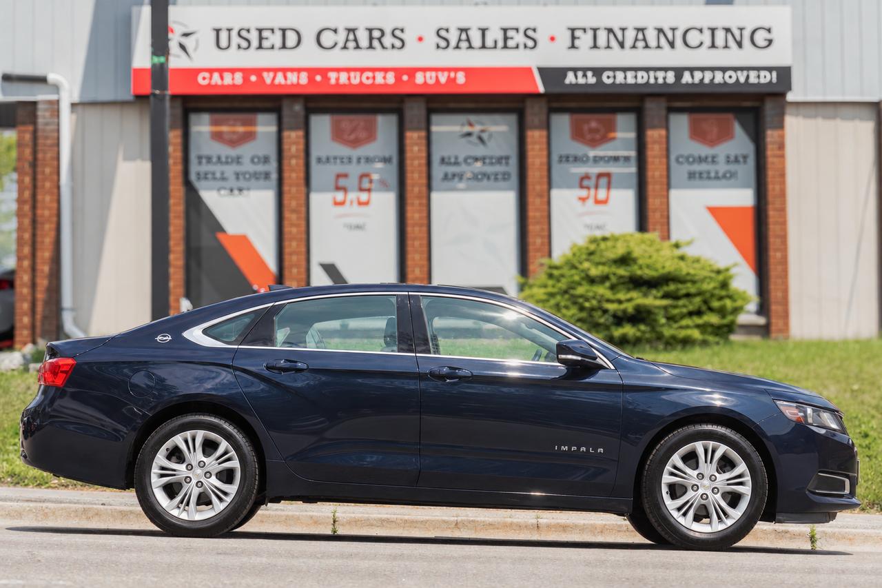 Blue 2015 Chevrolet Impala Sedan Front-Wheel Drive Automatic