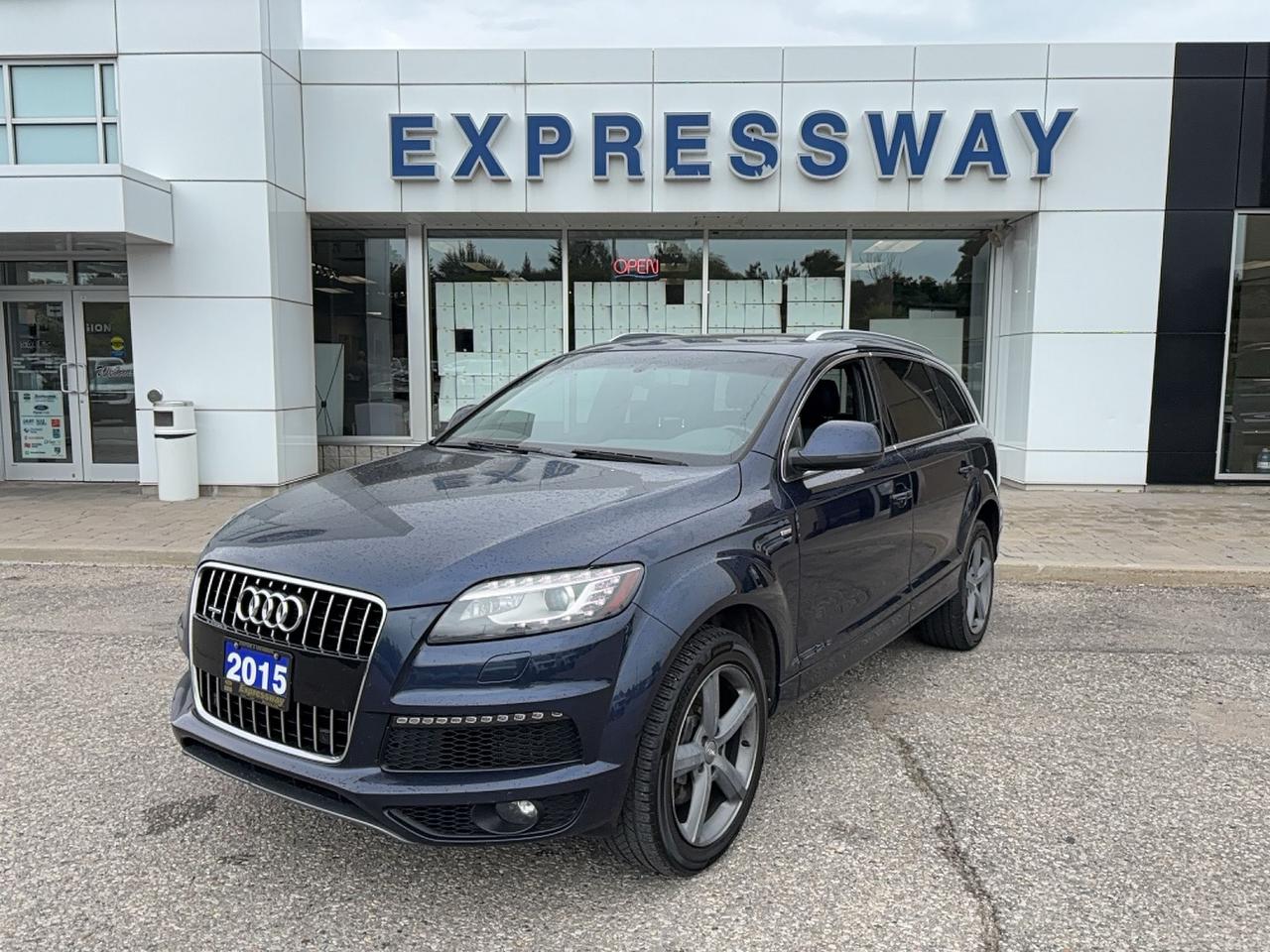 2015 Audi Q7 3L TURBO, LEATHER, SUNROOF, AS TRADED Photo0
