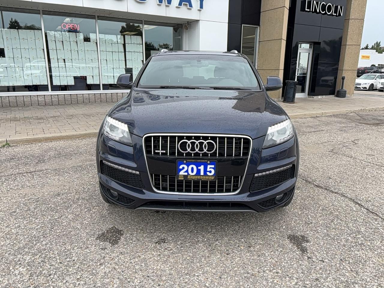 2015 Audi Q7 3L TURBO, LEATHER, SUNROOF, AS TRADED Photo1
