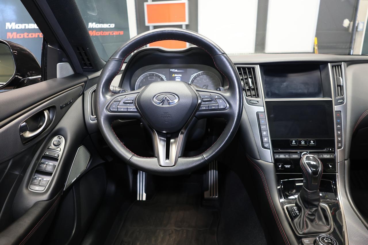 2023 Infiniti Q50 Red Sport - i-LINE|SUNROOF|NAVI|CAMERA|BLINDSPOT Photo