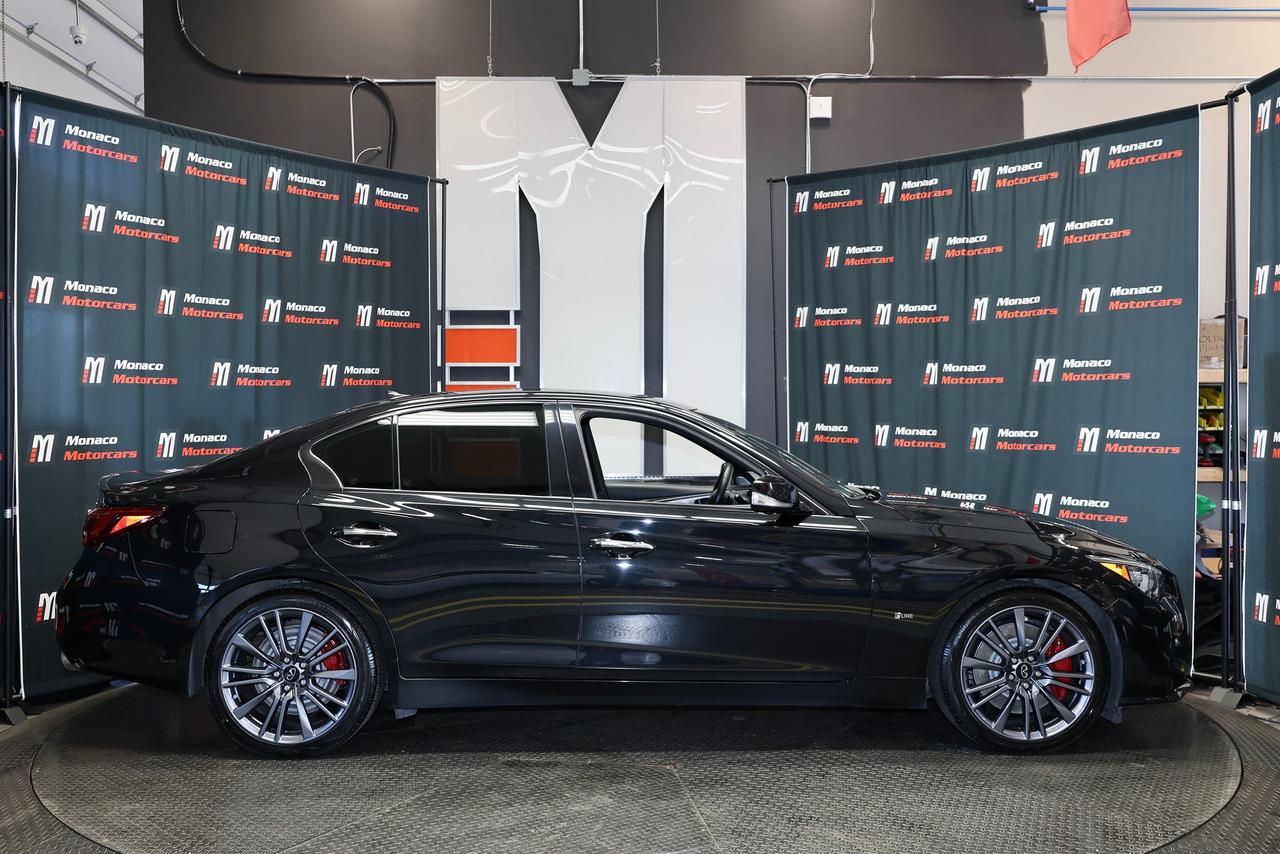 2023 Infiniti Q50 Red Sport - i-LINE|SUNROOF|NAVI|CAMERA|BLINDSPOT Photo