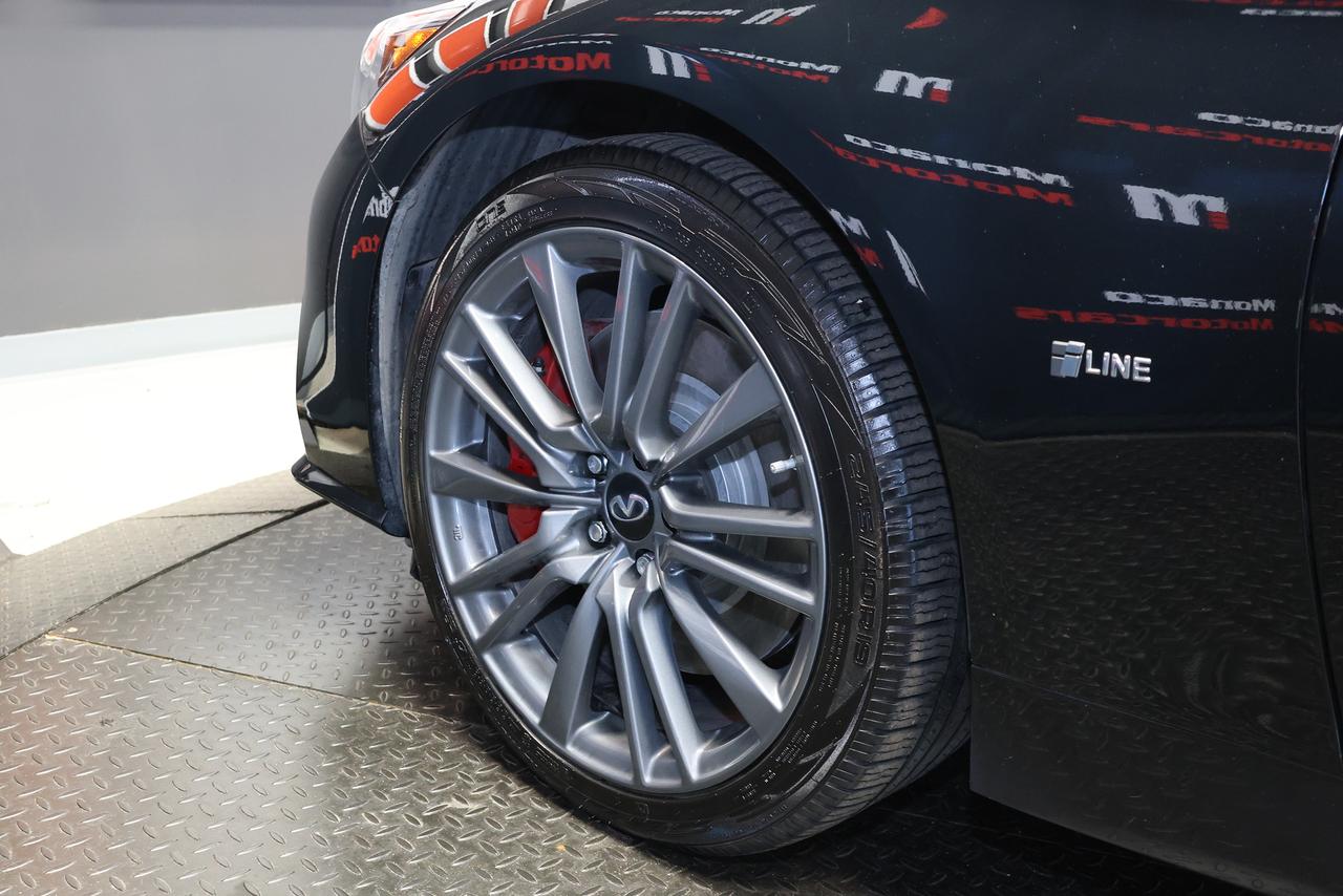 2023 Infiniti Q50 Red Sport - i-LINE|SUNROOF|NAVI|CAMERA|BLINDSPOT Photo