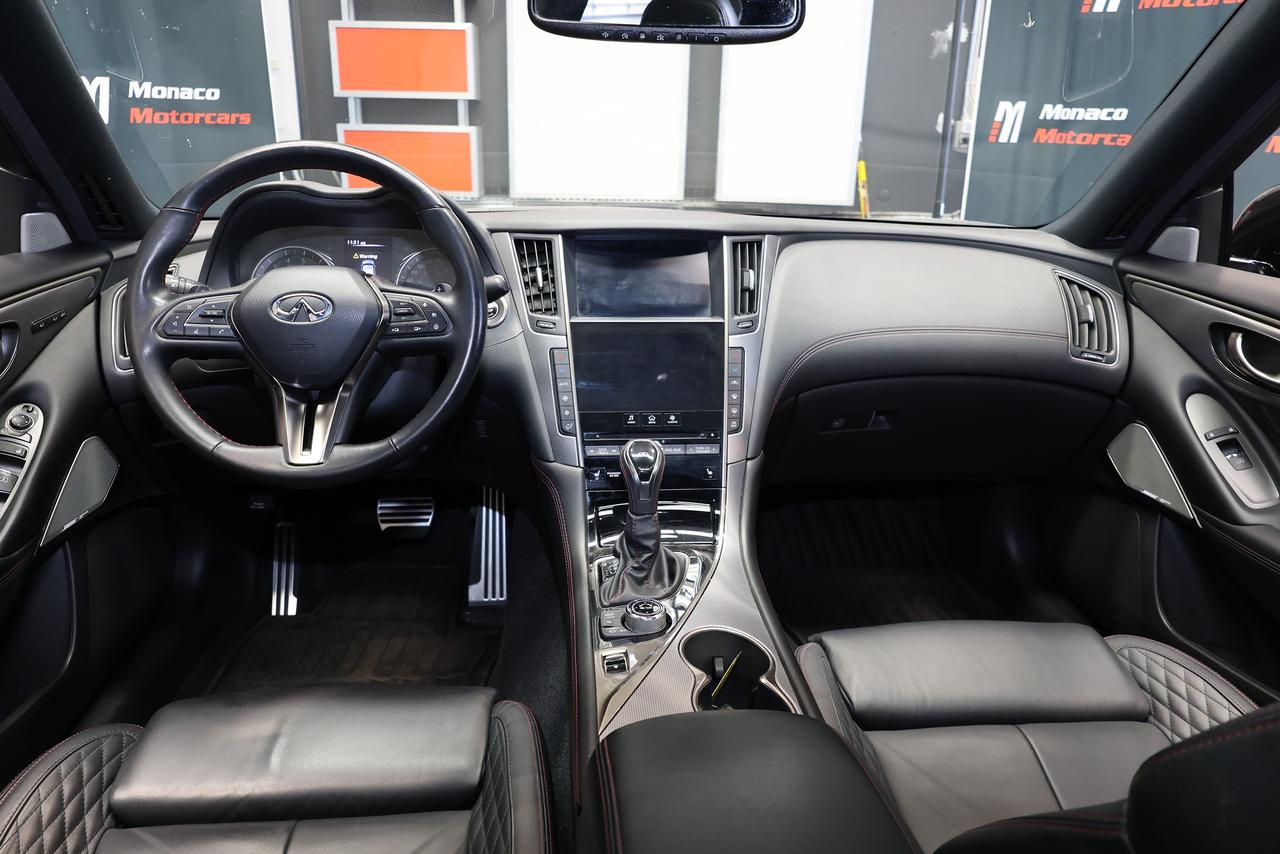 2023 Infiniti Q50 Red Sport - i-LINE|SUNROOF|NAVI|CAMERA|BLINDSPOT Photo