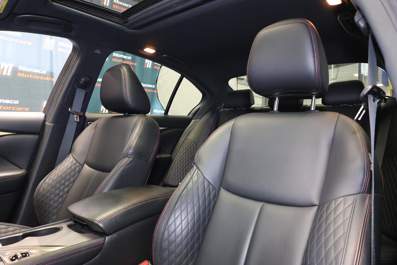 2023 Infiniti Q50 Red Sport - i-LINE|SUNROOF|NAVI|CAMERA|BLINDSPOT Photo