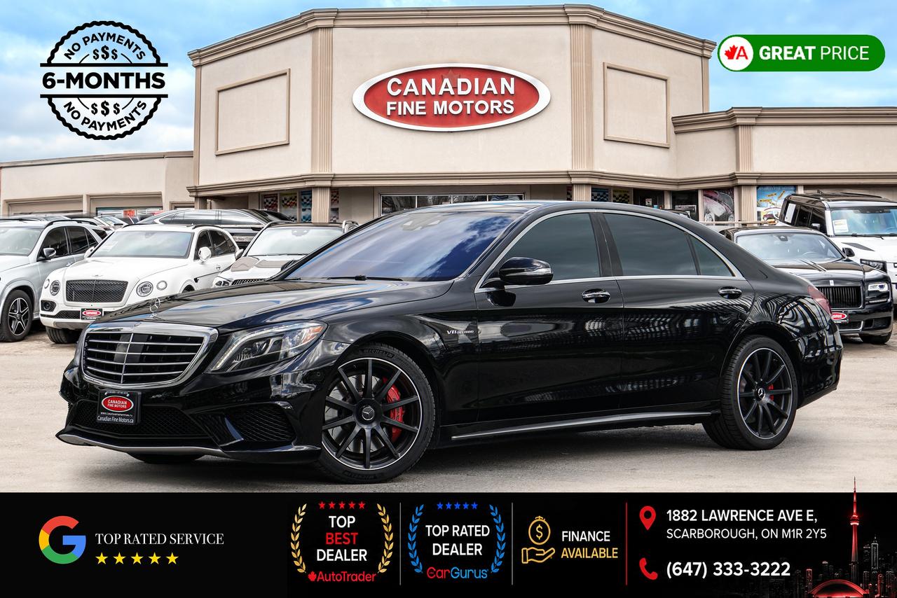 Black 2015 Mercedes-Benz S-Class Sedan All-Wheel Drive Automatic