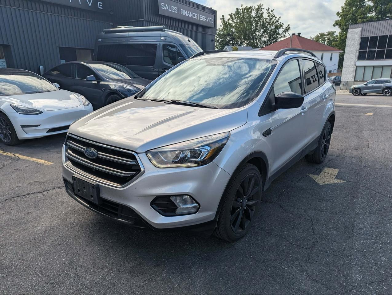 Silver 2017 Ford Escape SUV / Crossover All-Wheel Drive Automatic