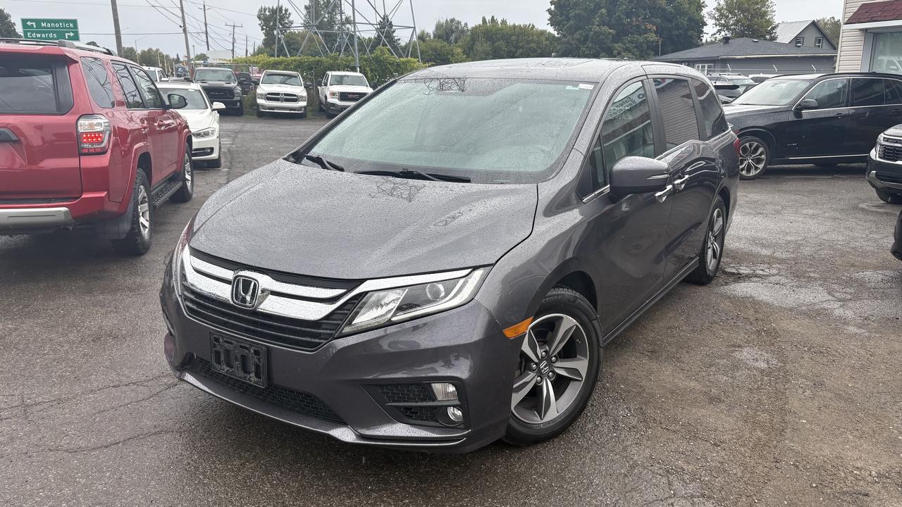 Gray 2019 Honda Odyssey Minivan Front-Wheel Drive Automatic