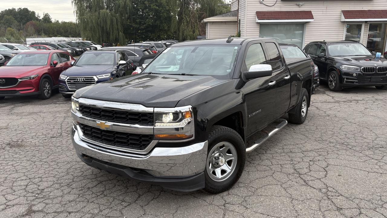 Black 2018 Chevrolet Silverado 1500 Pickup Truck Four-Wheel Drive Automatic