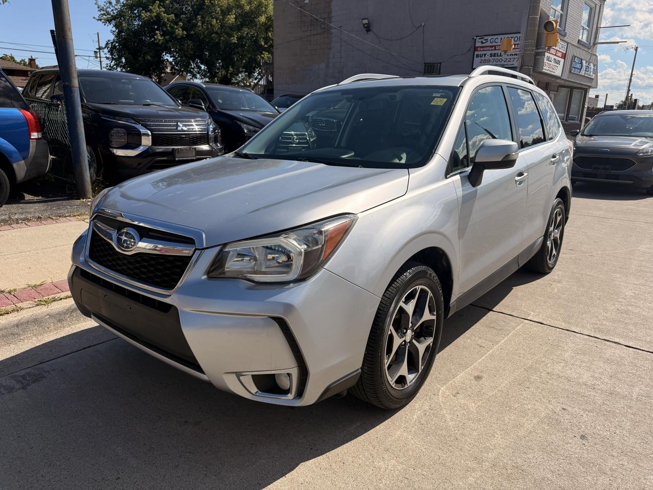 Silver 2014 Subaru Forester SUV / Crossover  Continuously Variable Transmission