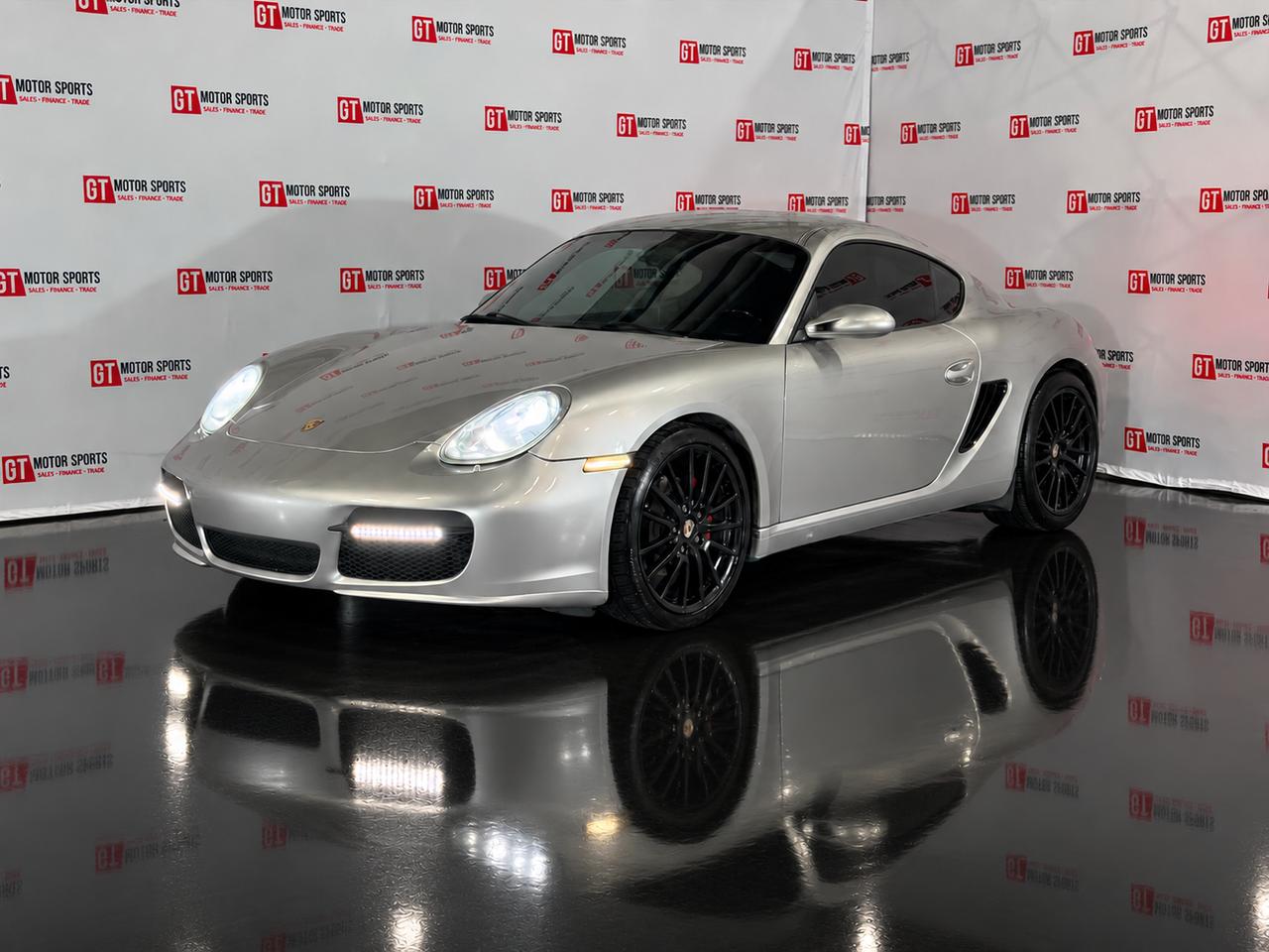 Silver 2007 Porsche Cayman Coupe Rear-Wheel Drive Manual