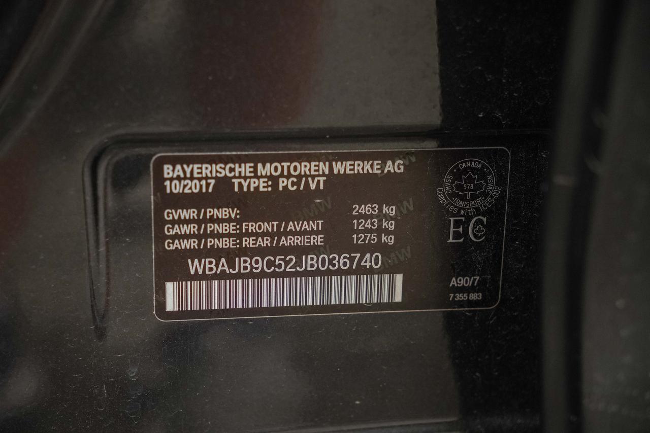 2018 BMW 5 Series M550i xDrive Photo