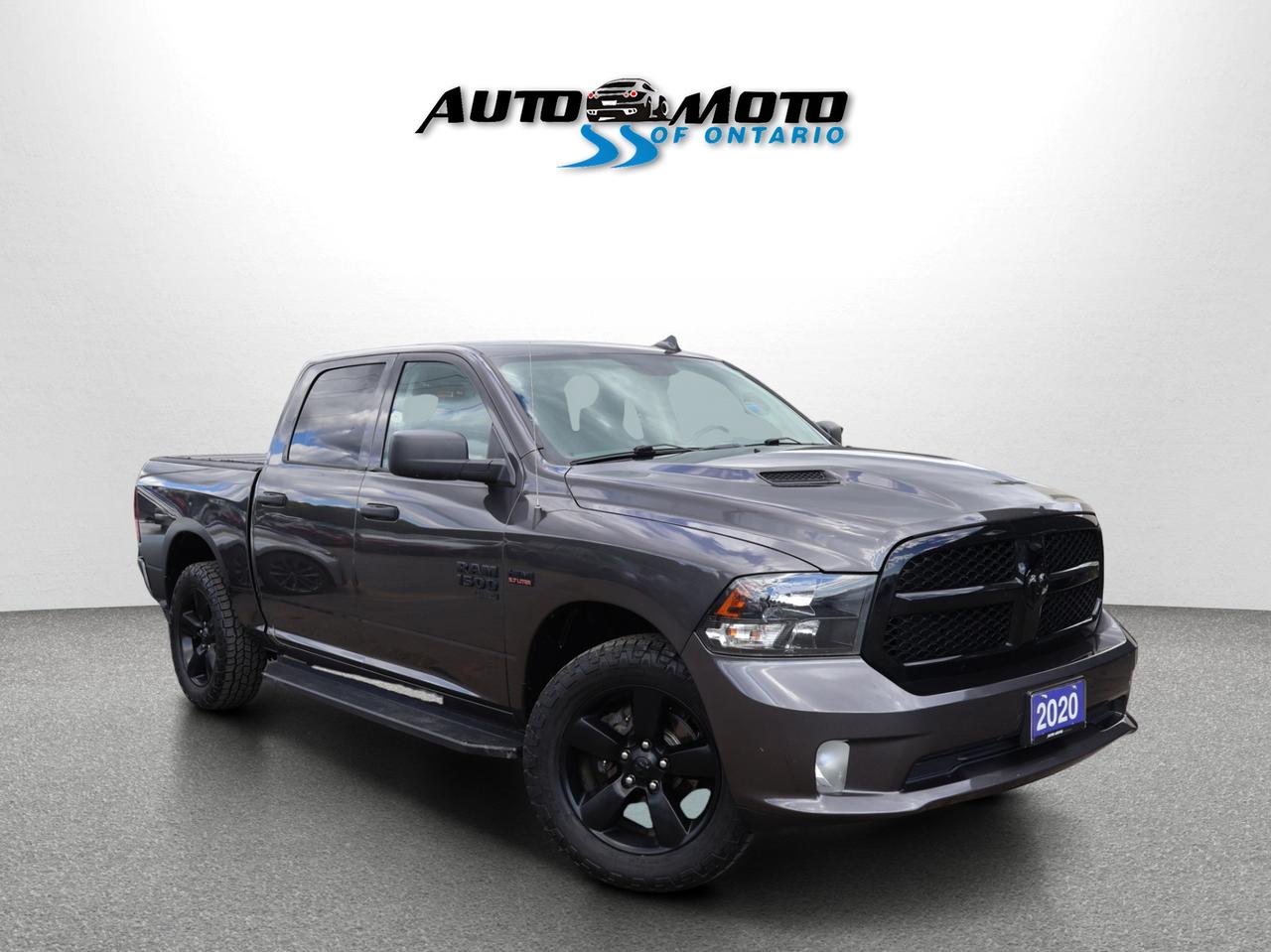 2020 RAM 1500 Classic HEMI TRADESMAN CREW CAB 4WD CERTIFIED *ACCIDENT FREE*1 OWNER CAMERA BLUETOOTH HEATED SEATS CRUISE ALLOYS - Photo #1