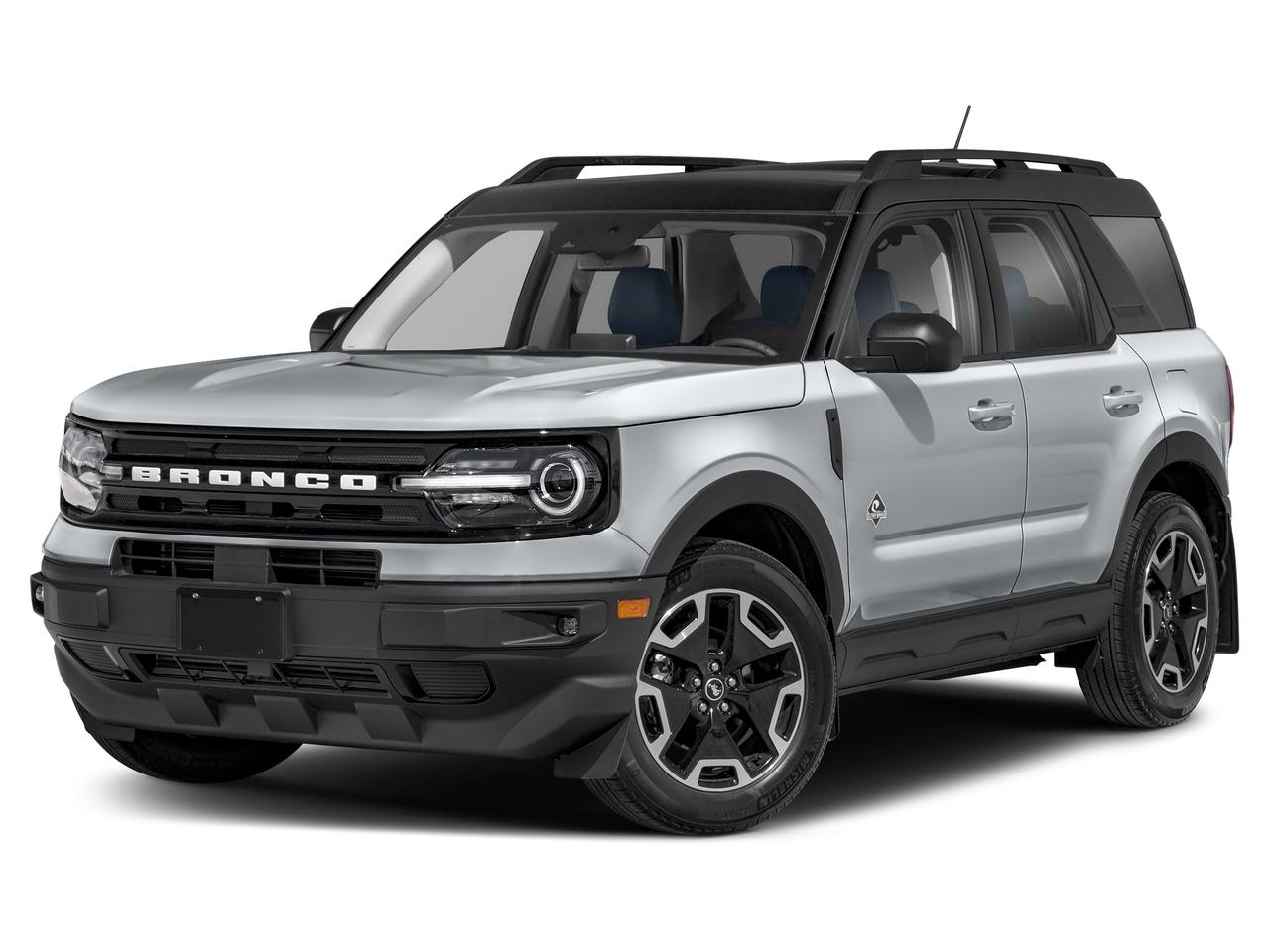 Iconic Silver 2023 Ford Bronco Sport SUV / Crossover All-Wheel Drive Automatic