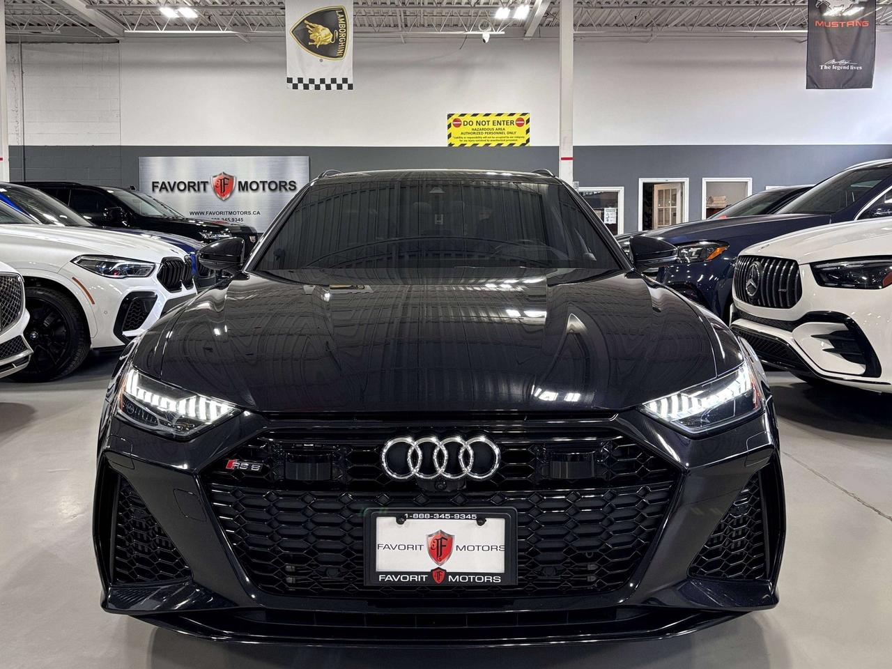 2021 Audi RS 6 AVANT|QUATTRO|V8TWINTURBO|CARBON|3DCAM|HEADSUP|NAV - Photo #1